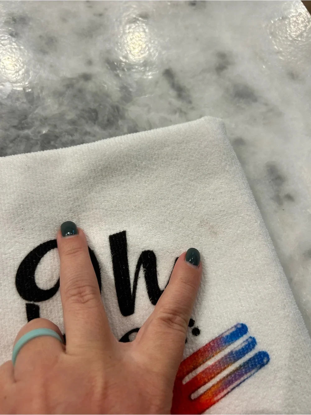 Microfiber kitchen towels